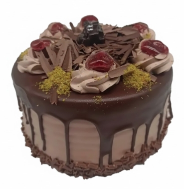 Kutlamalara Özel 6-9 Kişilik Çikolatalı Yaş Pasta