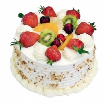 Zengin İçerikli Gurme 6-9 Kişilik Meyveli Yaş Pasta